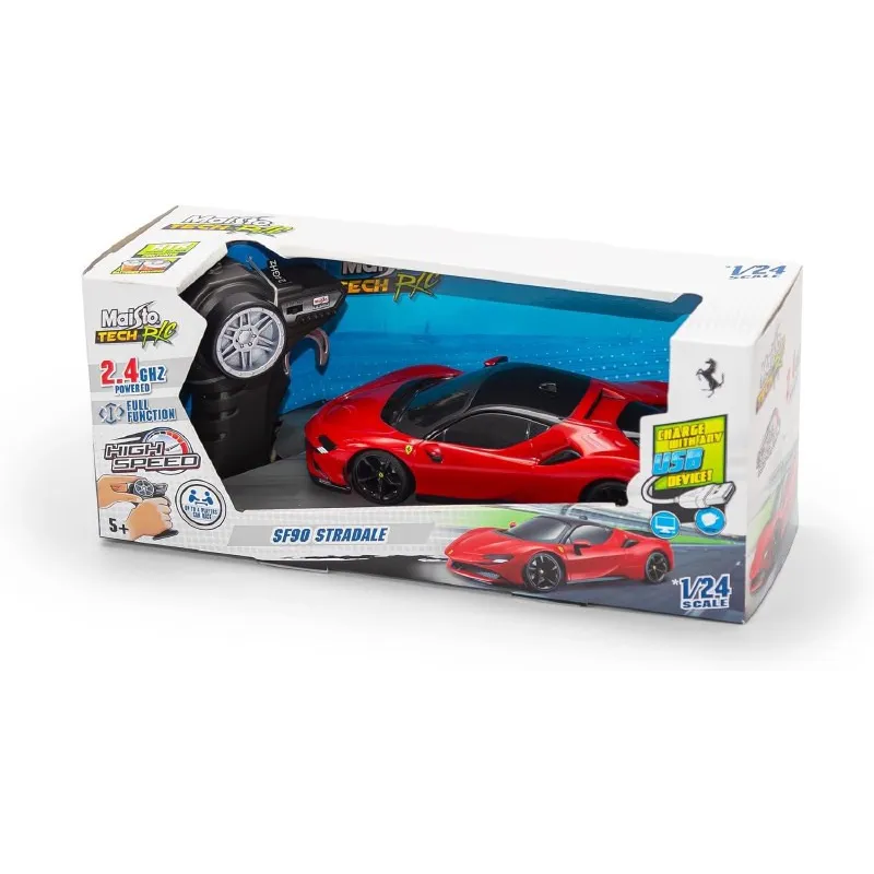 telekateuthynomeno rc premium ferrari sf90 stradale 1 24